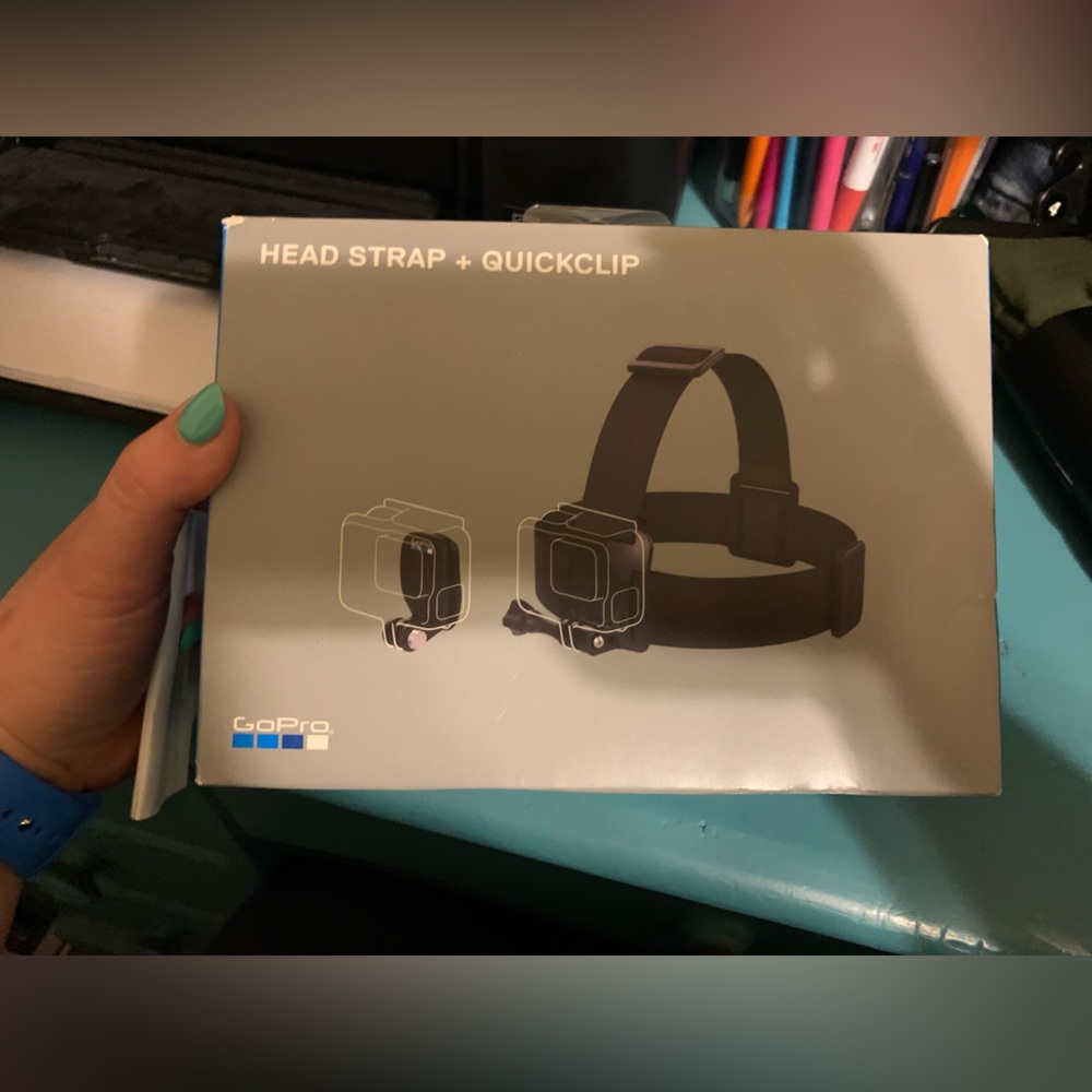 Go Pro Head Strap and QuickClip